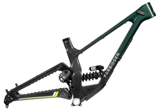 Picture of Forbidden Supernought Frameset Bri'ish Racing Green