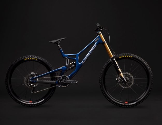 Picture of Santa Cruz V10 8 CC X01 MX GLOSS LIQUID BLUE BIKE